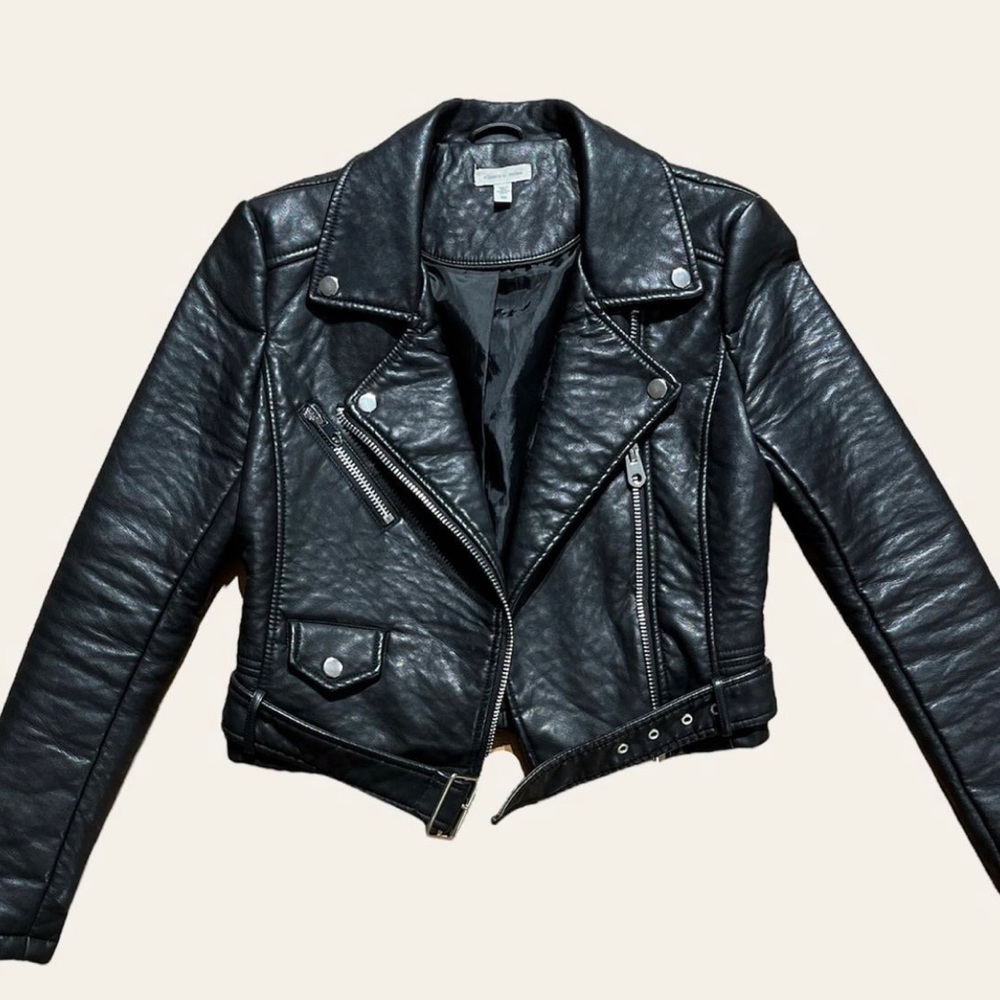 Leather jacket